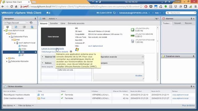 Tuto VMware vSphere 6 - Comment installer une VM Windows смотреть онлайн