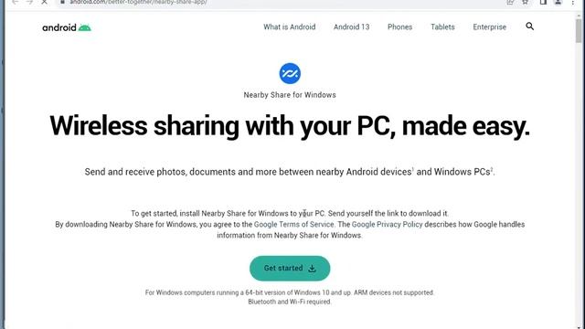 Use Google Nearby Share app on Windows смотреть онлайн