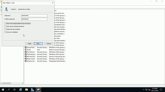 How to create User in Windows Server 2019 смотреть онлайн