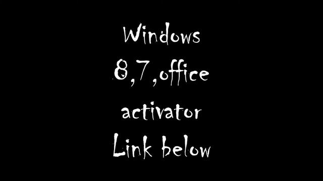 Windows 8 pro,7,office activator NO SURVEY смотреть онлайн