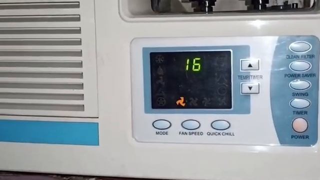 window AC display details | filter error 🔴reset | 🥶and best cooling 16 and 18 ° 🥶info смотреть онлайн