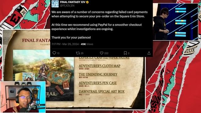 we broke FFXIV Dawntrail online store... смотреть онлайн