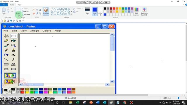 PERBANDINGAN TAMPILAN PAINT WINDOWS XP DAN WINDOWS 10 смотреть онлайн