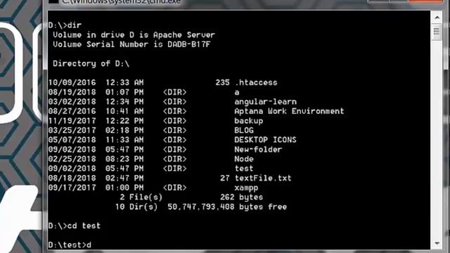 How to rename a file or a folder using command line interface смотреть онлайн