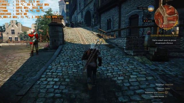 The Witcher 3 [2160p + Game mode Off] Win10 1709 test [7700K + GTX 1080TI] смотреть онлайн