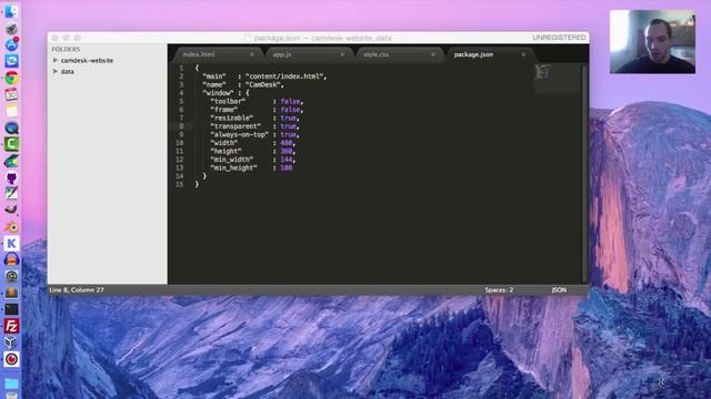 CamDesk - Desktop Webcam Widget: Mac OS X смотреть онлайн