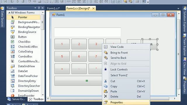 how to develop a calculator in windows form by using c#(sharp) part 2 смотреть онлайн