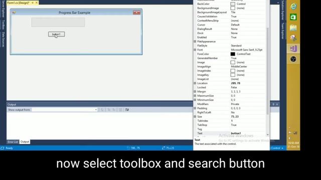 Progress bar in c# смотреть онлайн