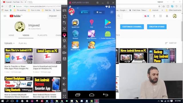 How to Install or Run Android Apps and Games on PC Computer Using Best KoPlayer Window Software 201 смотреть онлайн