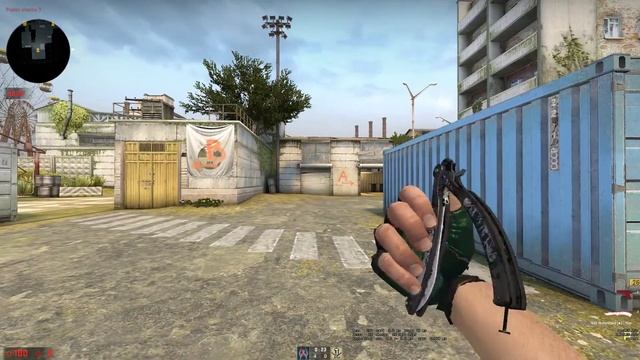 CS:GO BUTTERFLY KNIFE NIGHT BATTLE-SCARRED | SKIN SHOWCASE смотреть онлайн