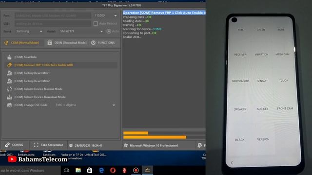 Samsung GalaxyA21s SM-A217F Reset Frp Google Account Android Version 12 💯% Working ✅ With Tft Bypas смотреть онлайн