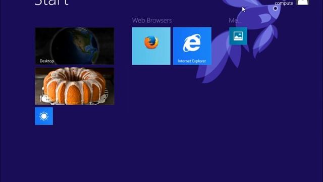 Windows 8 / 8.1 Start Screen Tiles смотреть онлайн