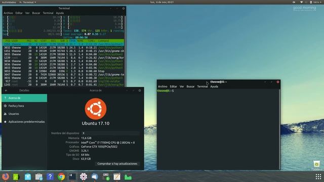 Mini Review Ubuntu Gnome 17 10 смотреть онлайн