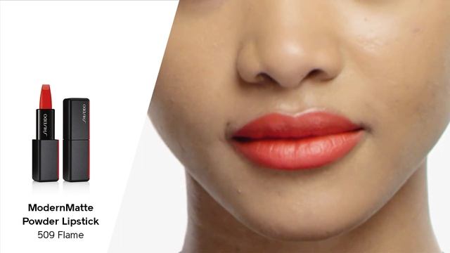 HOW TO:ModernMatte Powder Lipstick｜SHISEIDO