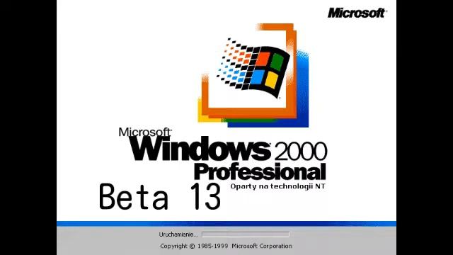 Microsoft Windows 2000 Professional Beta 13 Logo (1999) смотреть онлайн