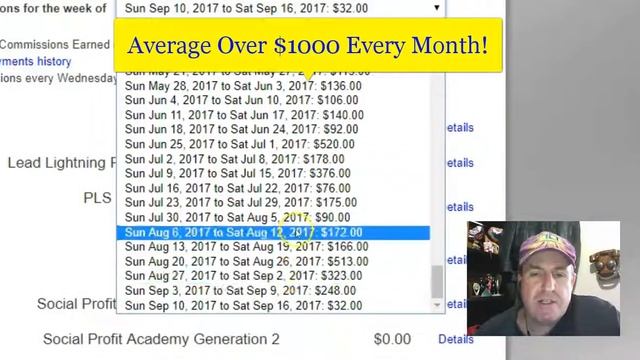 List Building  - Results 13 September 2017