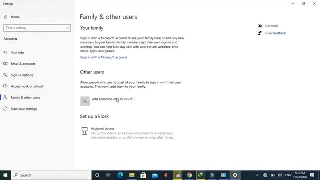 How to Create another New User Account on Windows 10 | How to Create a Guest User Account | Urdu ! смотреть онлайн