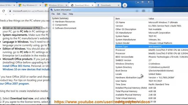 Upgrade from Windows 7 to Windows 10 смотреть онлайн