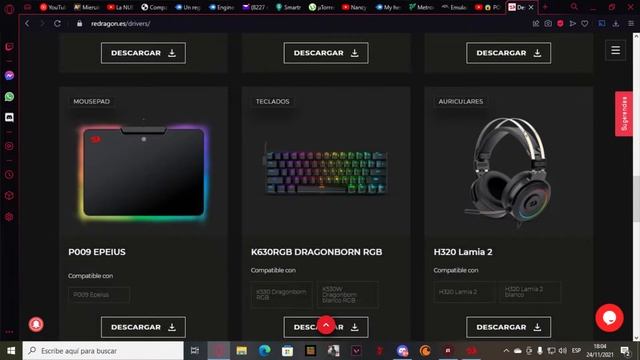 COMO DESCARGAR LOS DRIVERS DE REDRAGON LAMIA 2 PARA AJUSTAR EL SONIDO смотреть онлайн