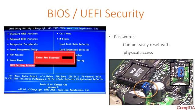 10-ComptIA A+ 220-901 ( BIOS/UEFI Security ) by SysadminBoy | English смотреть онлайн