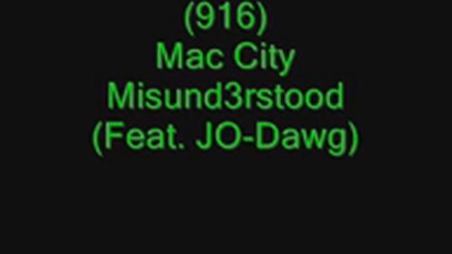 Mac City- Misund3rstood смотреть онлайн