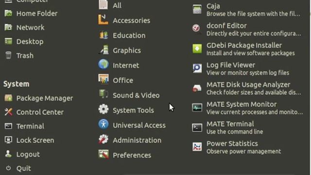 Ubuntu mate 16.10 Advanced Menu (mate-menu.py) animation problem смотреть онлайн