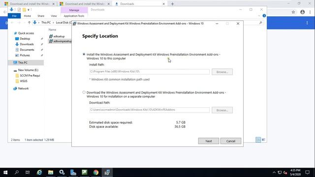 How to Windows Preinstallation Environment Windows PE (WinPE) For SCCM 2019 -08 смотреть онлайн