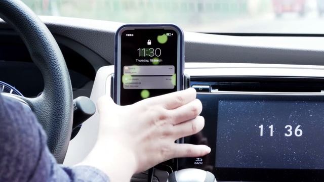 Esoqi smart car mount works iPhone with an Otter box Defender смотреть онлайн