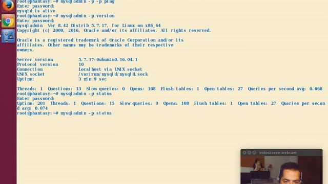 Ajuda Linux - Dia 312 - Mysqladmin: Administração de Bancos de Dados MySQL смотреть онлайн
