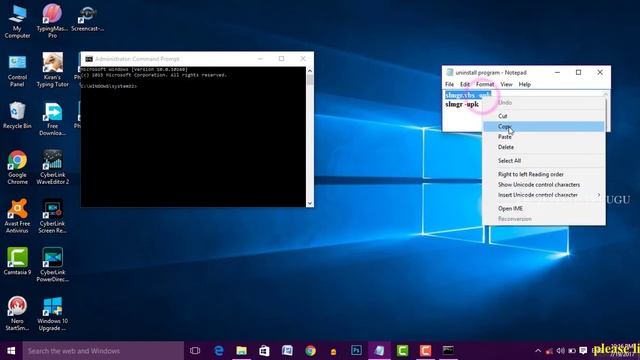 How to deactivate windows 10 without any software telugu | TECH ZONE TELUGU | смотреть онлайн