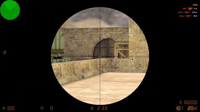 Sniper Counter Strike De Dust Map смотреть онлайн