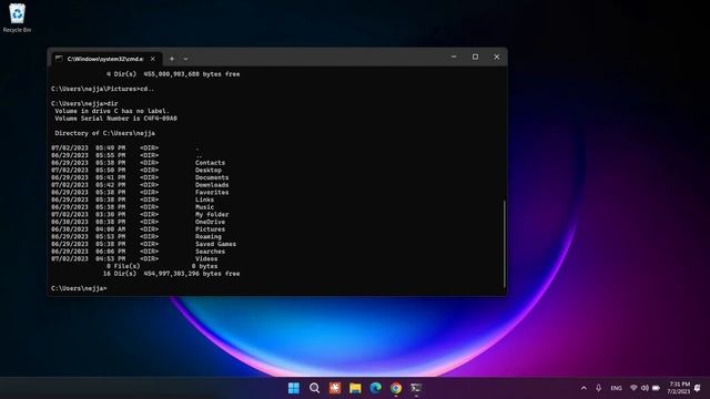 سطر الأوامر في ويندوز CMD : CD смотреть онлайн
