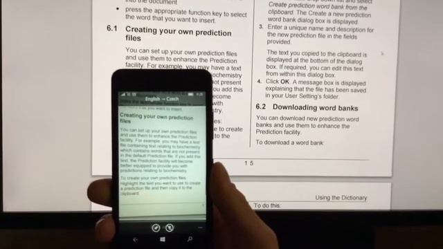 Translator on Windows Phone смотреть онлайн