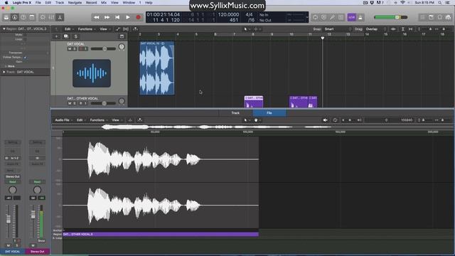 Logic Pro X Tutorial - How To Reverse Audio