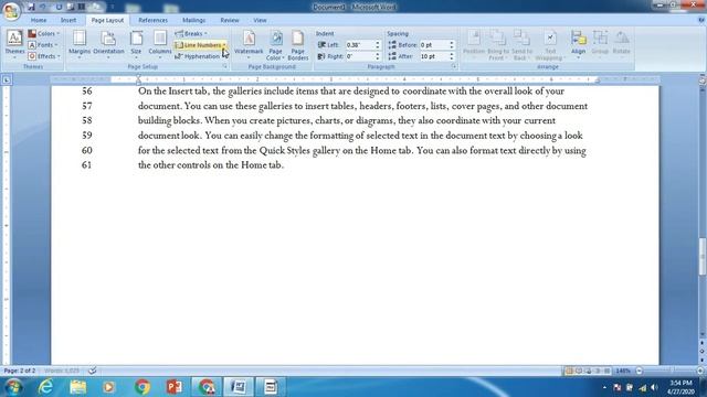 MS Word Page Layout (Margins, Watermark, Columns, Paragraph , Border and Page Color I #msoftword смотреть онлайн