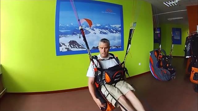 MAC PARA Levity Light Weight Reversible Paragliding Harness смотреть онлайн