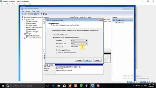 Cara install windows 7, partisi hardisk, dan install linux di virtual box смотреть онлайн