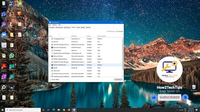 How to Disable Start Up Programs in Windows 10 Turn off Startup Programs For Faster Boot Times смотреть онлайн