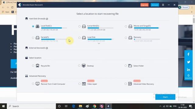 How to recover deleted files on windows 10/8/7 Easily? | deleted photo wapas kaise laye | recoverit смотреть онлайн