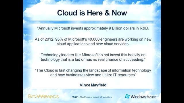 Business-Actualization with Windows Azure (Part 2) смотреть онлайн