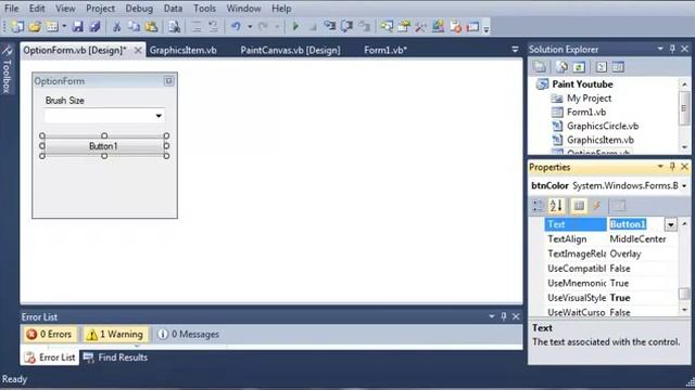 _Visual Basic Tutorial - 174 - Paint Part 7 Creating The Options Form = BY ARMAN смотреть онлайн