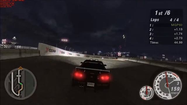 Need For Speed Underground 2 - Stage 5 URL Race 4/9 [1080p60 - GTX 1080 - 146/210] смотреть онлайн