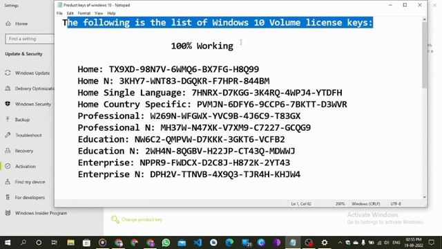 How to activate your windows 10 editions using product Key 100% Free (Part 1) смотреть онлайн