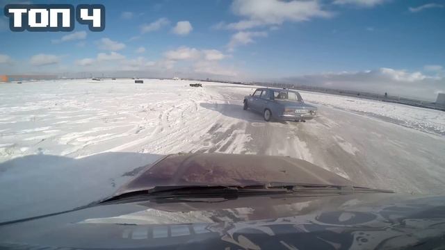 Закрытие сезона зимнего дрифта. ИЖ не валит? смотреть онлайн