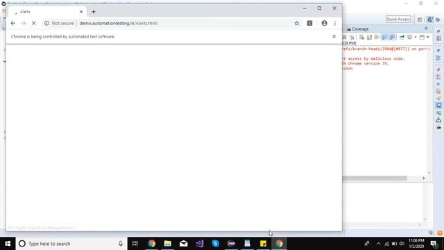 Alert and Multiple Windows Handling In selenium webdriver - Part I смотреть онлайн