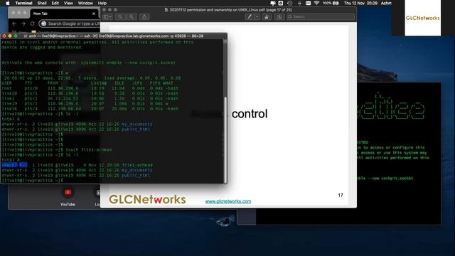 Permission and Ownership on UNIX / Linux (English) смотреть онлайн