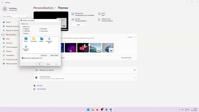 How to Show Desktop Icons on Windows 10 & 11 | This PC Icon | Recycle Bin Settings | Not Showing смотреть онлайн