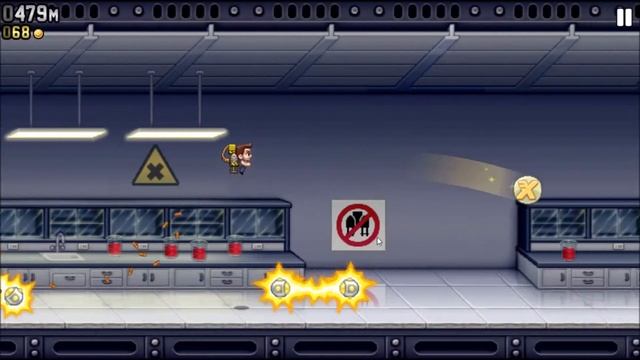 Me failing at Jetpack Joyride on the PC смотреть онлайн