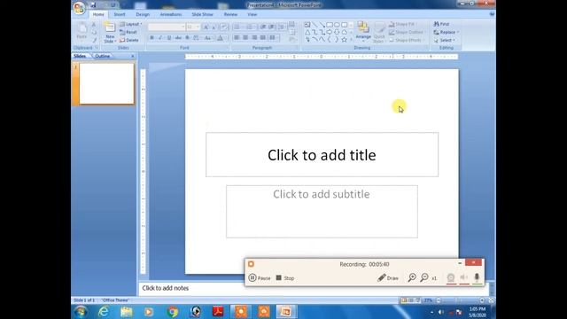 Microsoft PowerPoint 2007 Windows Introduction Part 2 смотреть онлайн