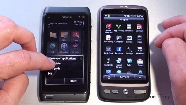 Nokia N8 vs HTC Desire Part 3 смотреть онлайн